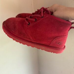 UGG Tasman Vibrant Samba Red Boots